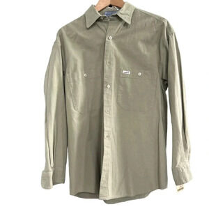 Vintage 80's Georges Marciano Long Sleeve Button up Shirt Sz 1 (US L)